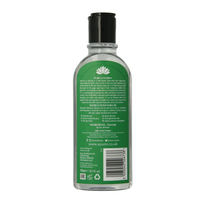 Ayumi Pure Glycerine 150 Millilitre