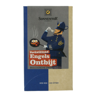 Sonnentor Sonnentor Invigorating English Breakfast Tea Organic 18 Pieces