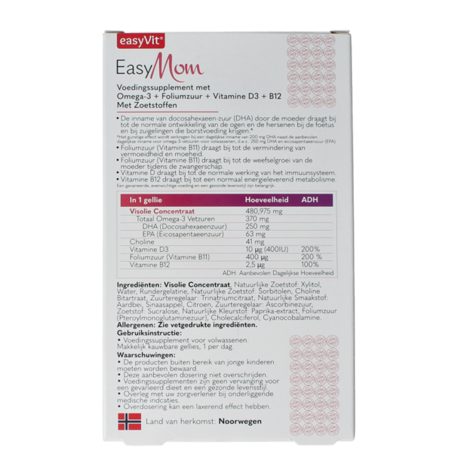 Easymom 30 gominolas