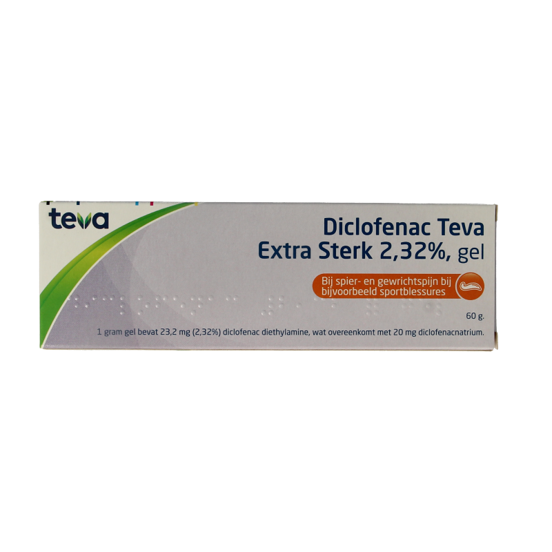 Teva Diclofenac 2,32% extra fuerte 60 gramos