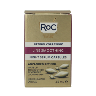 ROC ROC Retinol Correxion Nachtserum zur Glättung von Linien, 10 Kapseln