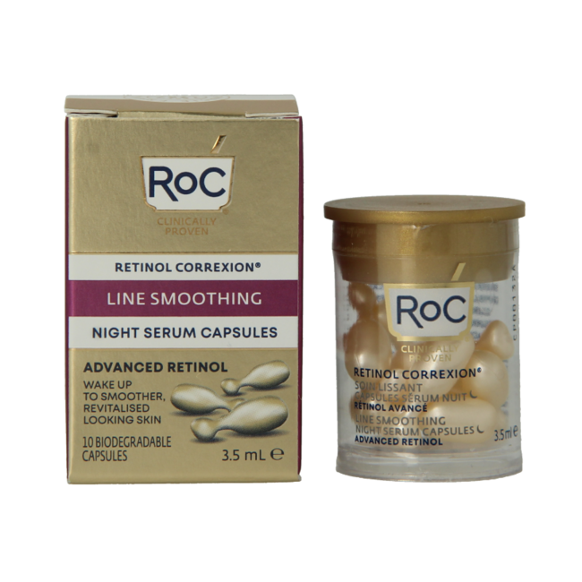 ROC Retinol Correxion Line Smoothing Nachtserum 10 Kapseln