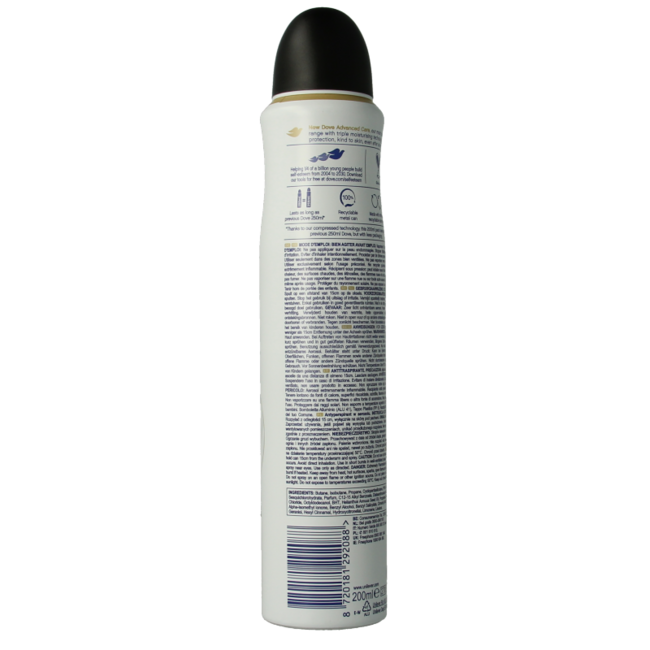 Dove Deodorante spray Invisible Dry 200 Millilitri