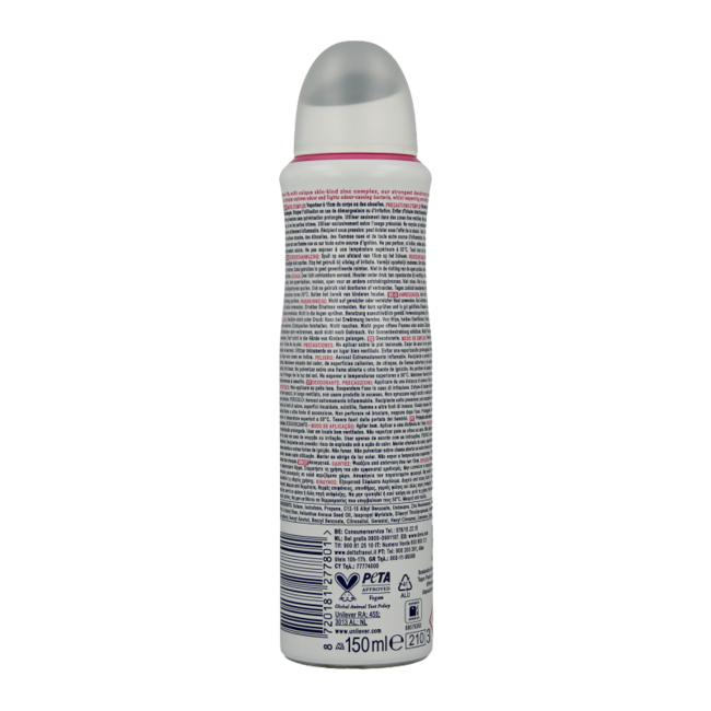Dove Deodorant Spray Invisible Care 0% 150 ml