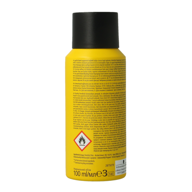 Got2b Glued Blasting Freeze Haarspray Mini 100 Milliliter