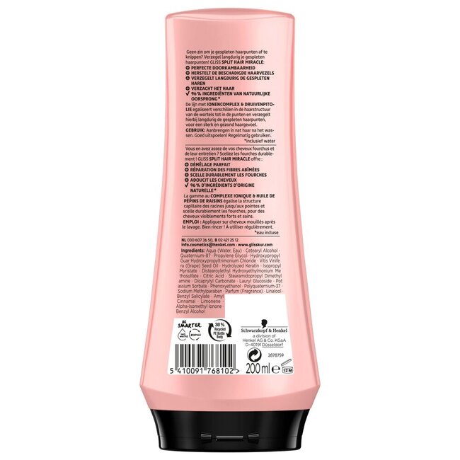Gliss Kur Conditioner Split Hair Miracle 250 ml