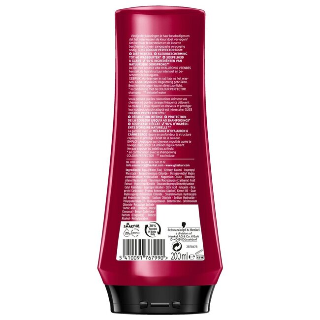 Gliss Kur Conditioner Color Perfector 200 ml
