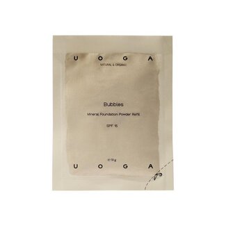 Uoga Uoga Uoga Uoga Foundation powders bubbles refill 10 Gram