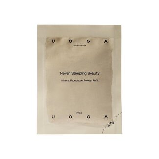Uoga Uoga Uoga Uoga Foundation powders never sleeping beauty refill 10 Gram