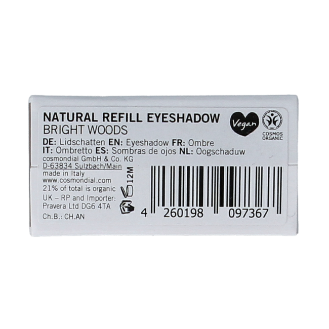 Benecos natural beauty Ombretto Ricarica Naturale Bright Woods 1,5 Grammi