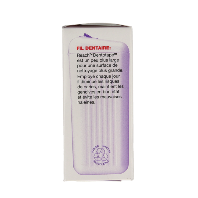 Nić dentystyczna woskowana Dentotape 100 metrów, 1 sztuka