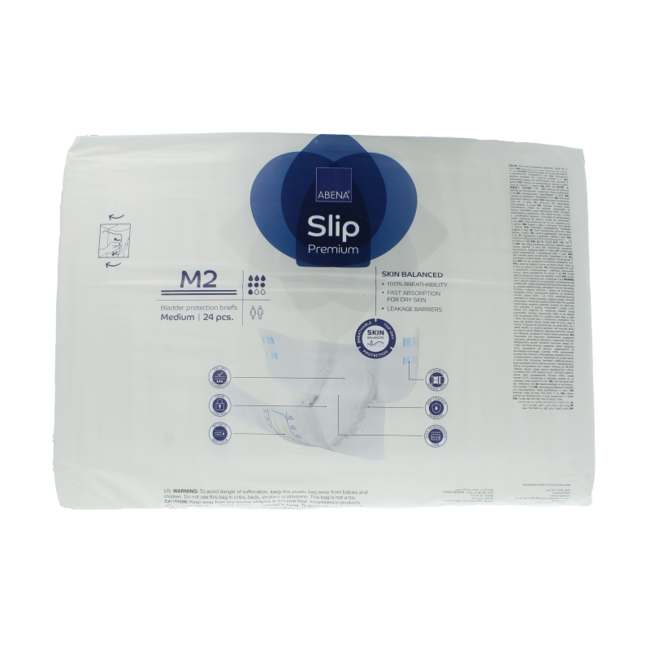 Abena Slip M2 Premium 24 Pack