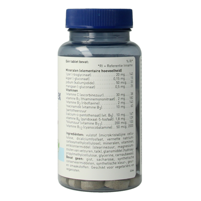 IJzer 20 complex 90 comprimidos