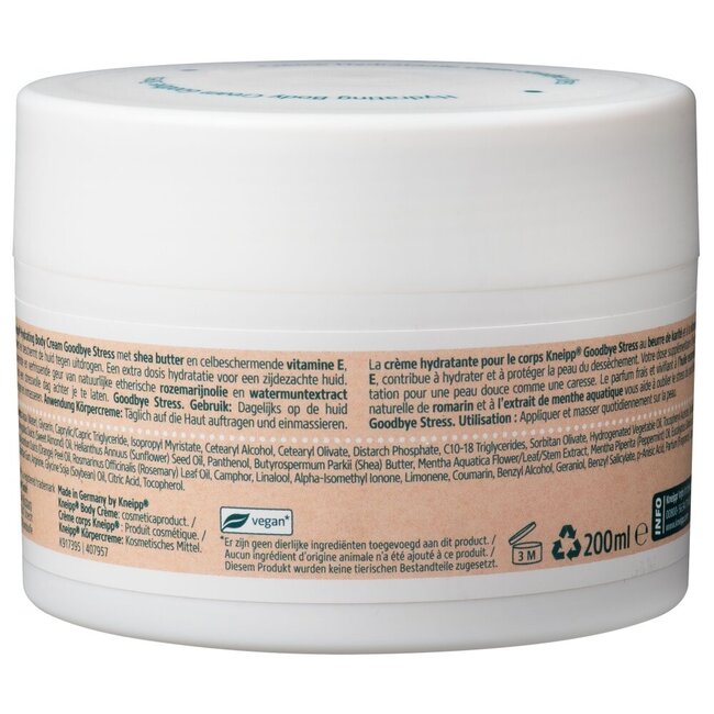 Kneipp Goodbye Stress Body Cream 200ml