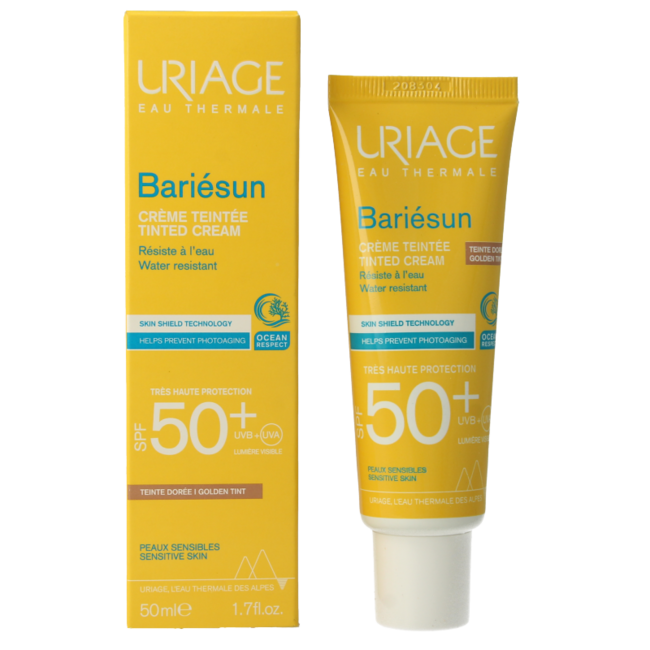 Uriage Sun crema con color tono medio SPF50+ 50 ml