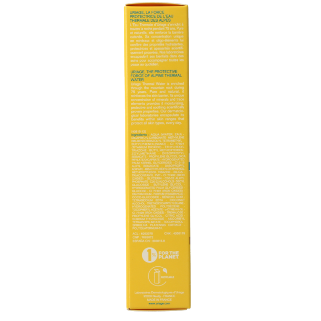 Uriage Sun tinted cream medium SPF50+ 50 Millilitre