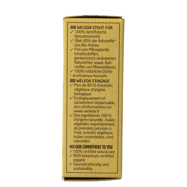 Weleda Shower bar ginger + petitgrain 75 Gram