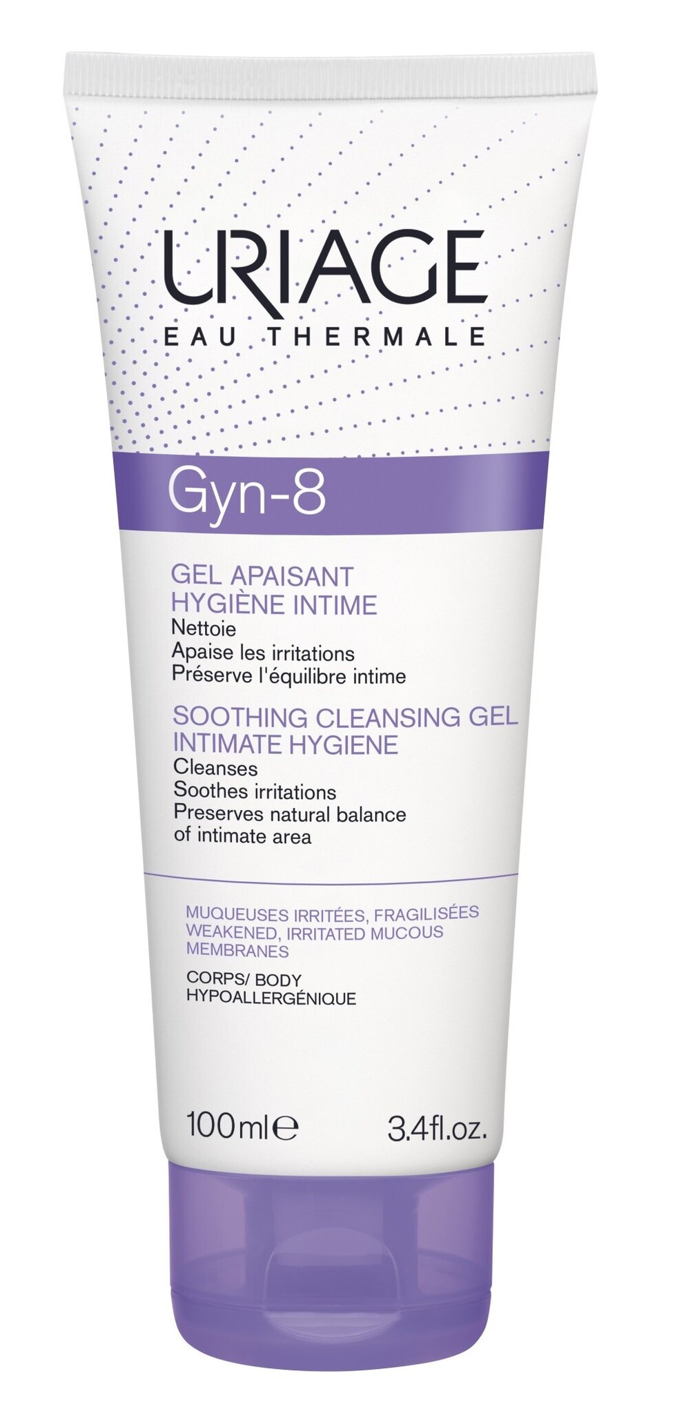Uriage Gyn-8 gel moussant apaisant 100 mililitros