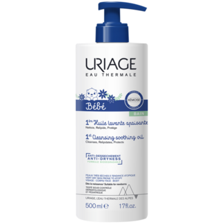 Uriage Bebe 1ere soothing cleansing oil 500 Millilitres