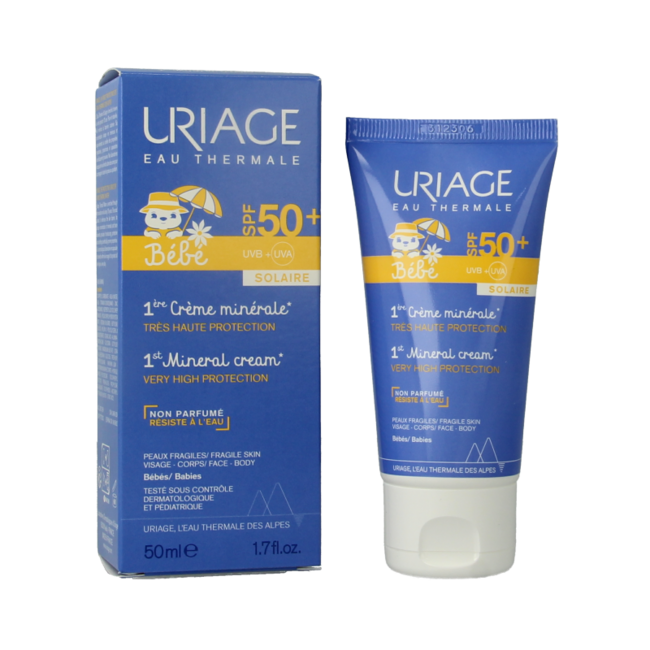Bebe 1ere mineral cream SPF50 50 Millilitre
