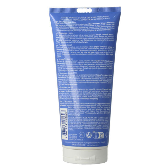 Bebe 1er shampoo 200 Millilitres