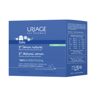 Uriage Bebe 1st natural serum single-dose 5x15ml 1 Set