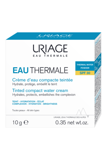 Uriage Agua Termal compacta con color SPF30 10 gramos