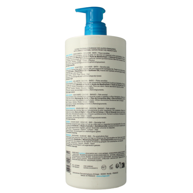Uriage Thermal Water Cleansing Cream 1 Litre