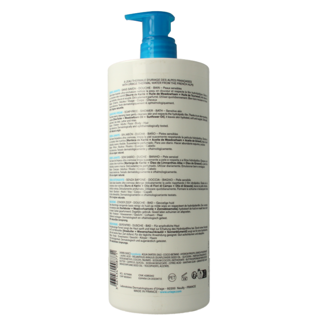 Uriage Thermalwasser Crème Lavante 1 Liter