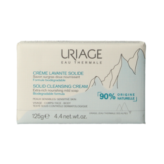 Uriage Uriage Thermalwasser Crème Lavante Solide 125 Gramm