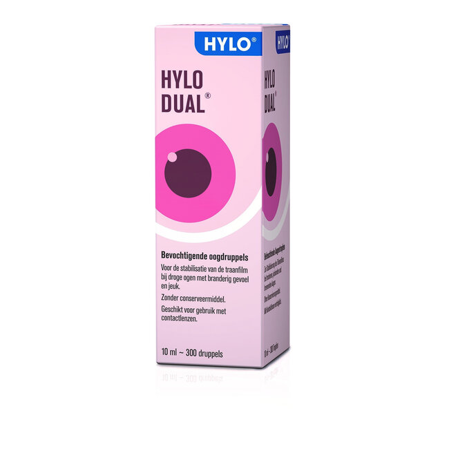 Hylo Dual eye drops 10 Millilitres