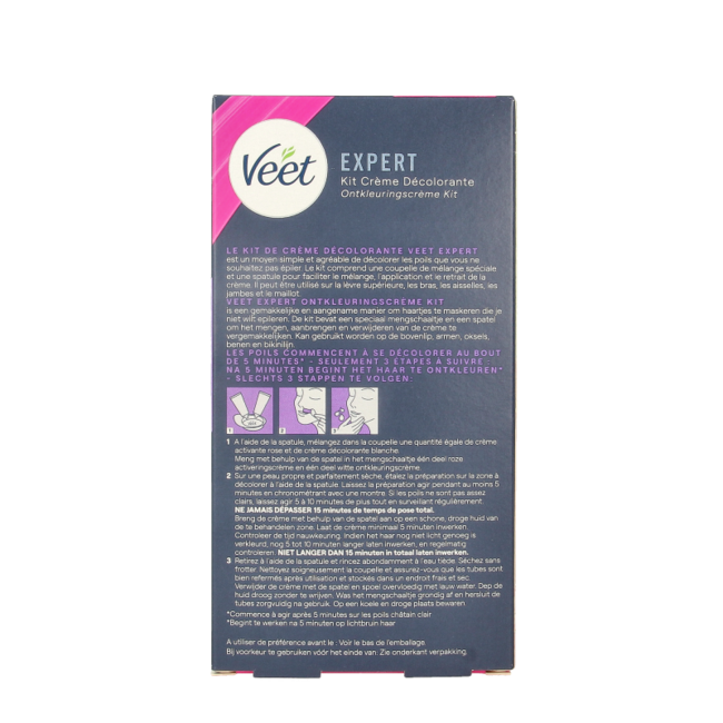 Veet Decolorante viso e corpo 75 Millilitri