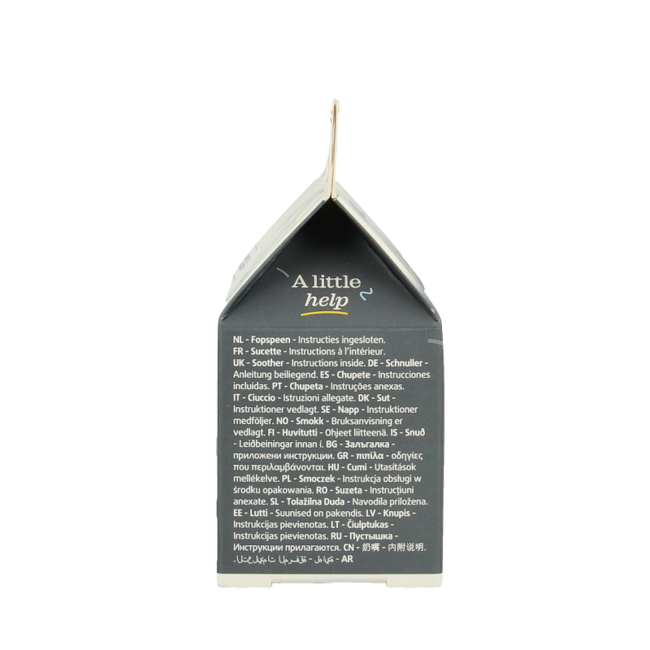 Sucette natural 6+ mois assorti 1 pièce