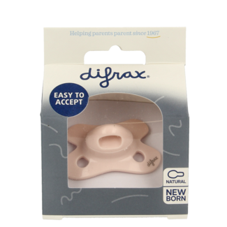 Difrax Sucette natural newborn assorti 1 pièce