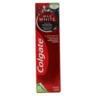 Colgate Max White Charcoal toothpaste 75 Millilitres