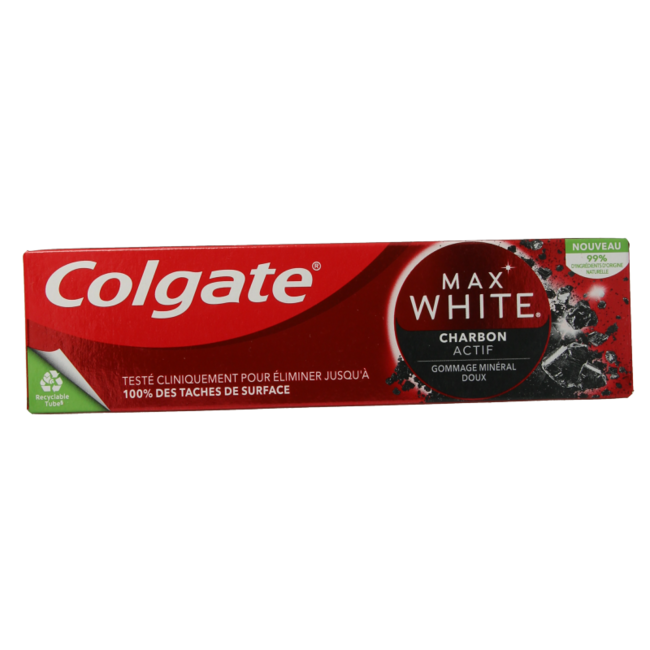 Max White Charcoal toothpaste 75 Millilitres