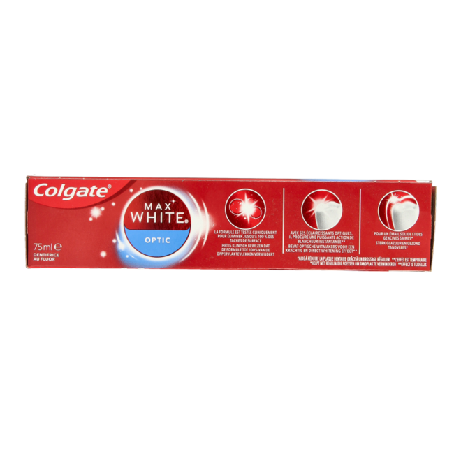 Colgate Toothpaste max optic 75 Millilitres