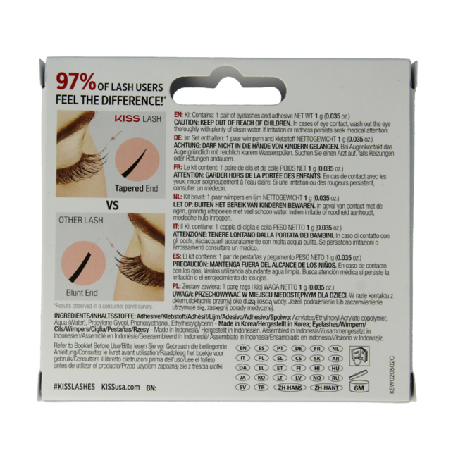 Kiss So Wispy Lash 02 1 Zestaw