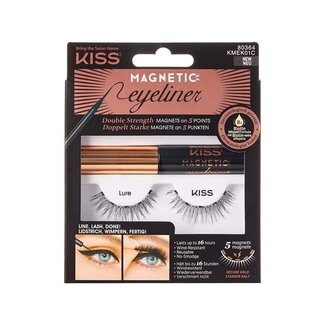 Kiss Kit Eyeliner Magnétique et Cils Kiss 01 1 Set