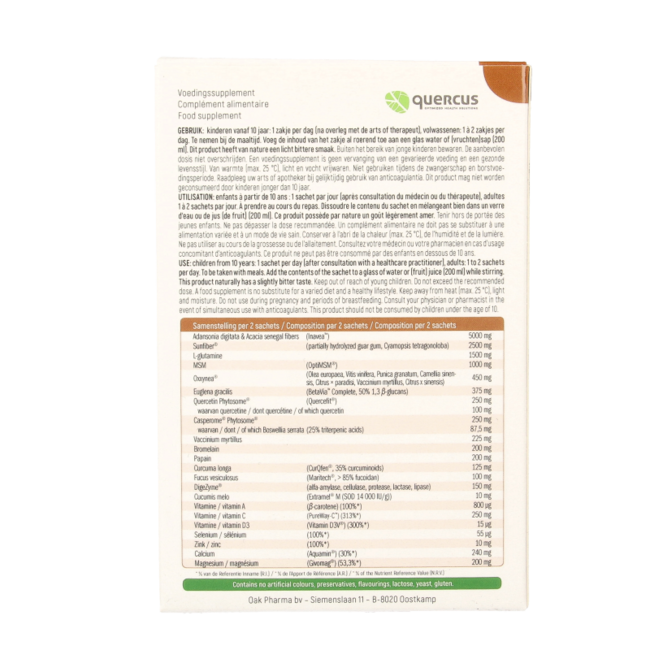 Quercus Muco-biome 20 Sachets