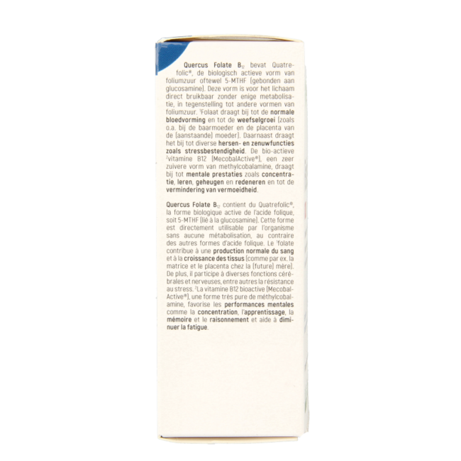 Quercus Folate B12 80 Tablets