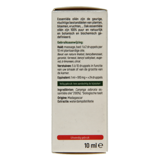 Oak Ylang ylang totum organic 10 Millilitres