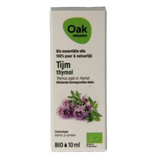 Oak Oak Timo timolo biologico 10 Millilitri