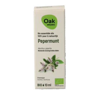 Oak Olio Essenziale di Menta Piperita Bio Oak 10 Millilitri