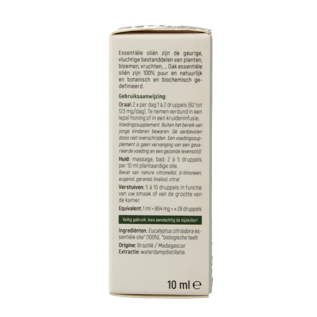 Oak Citroeneucalyptus bio 10 mililitros
