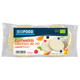 Damhert Damhert Reiswaffeln Joghurt Bio 100 Gramm