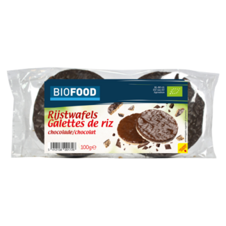 Damhert Damhert Organic Chocolate Rice Cakes 100 Gram