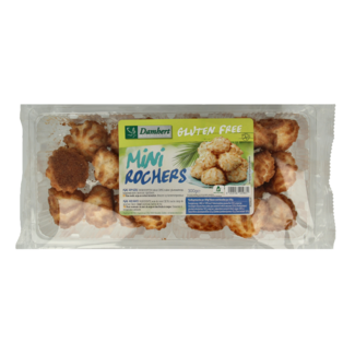 Damhert Mini-Kokosfelsen glutenfrei 300 Gramm