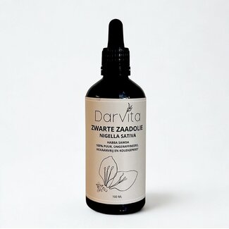 Darvita Aceite de semilla negra 100 mililitros