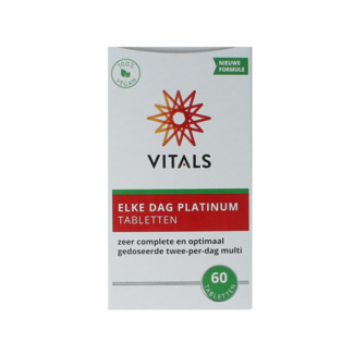 Vitals Elke dag platinum 60 Tablets